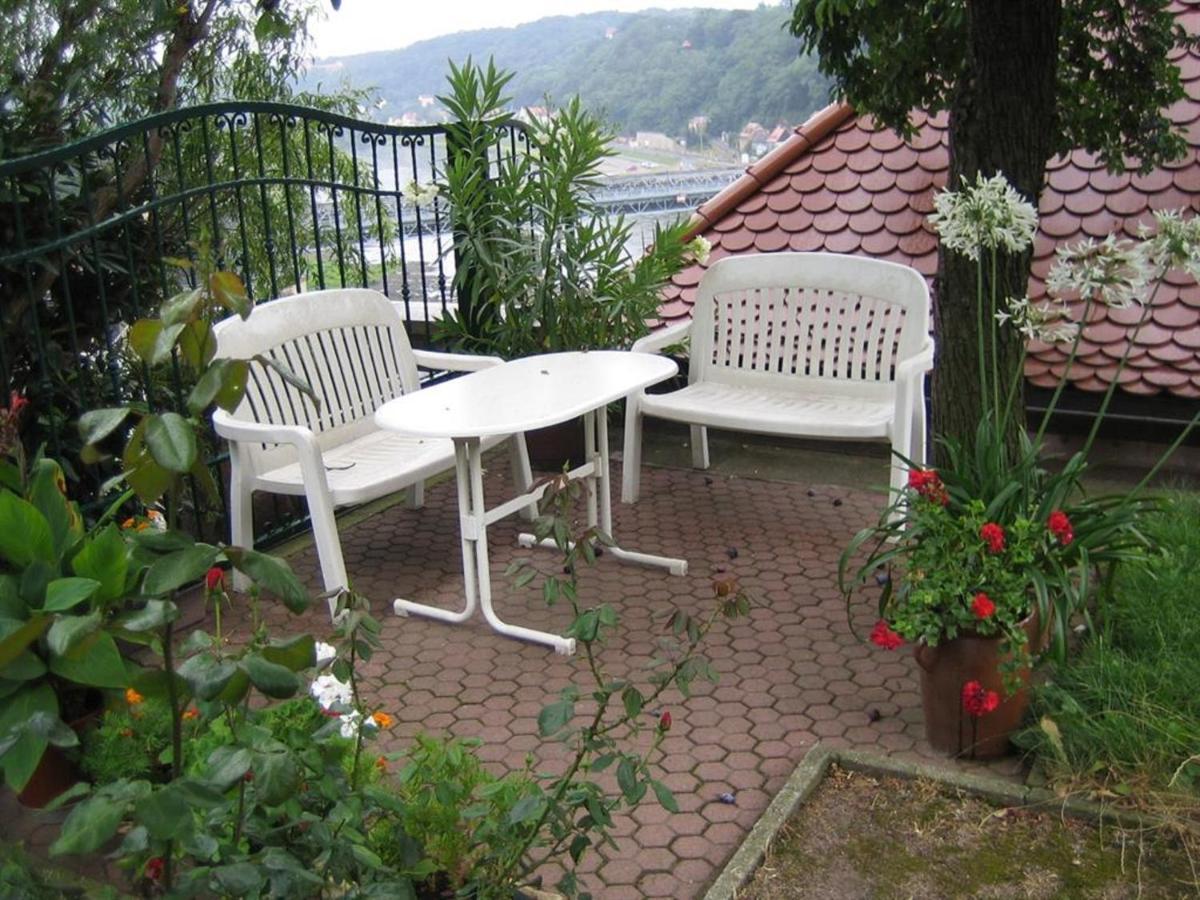 Pension Elbblick Sabine Zuschke Meissen Exterior foto